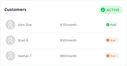 Ezypay Website_UI Platform Features_Customer Management