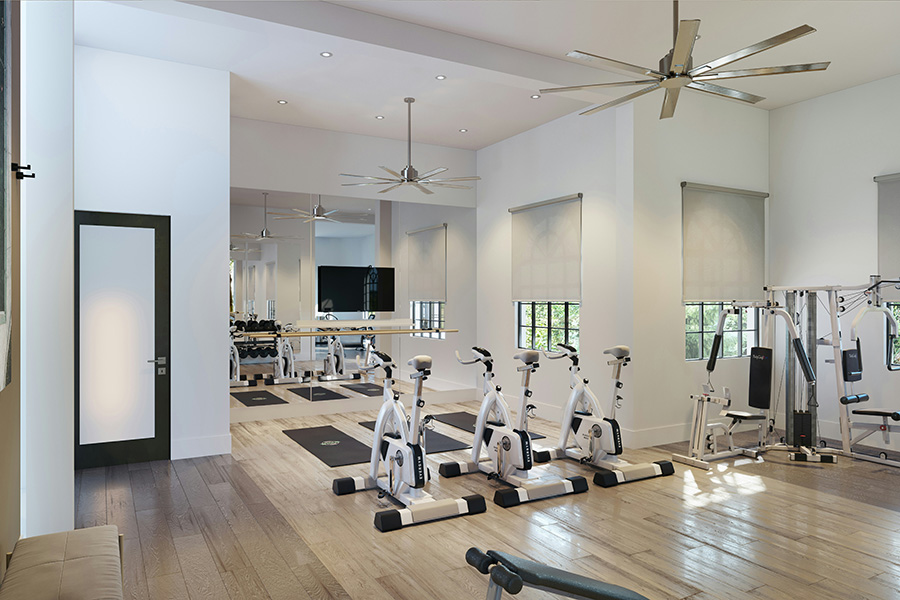 Boutique gym studio