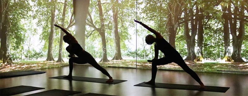 Immersive yoga | Credit: yogajourney.com.tw