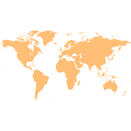 World Map 500 x 500