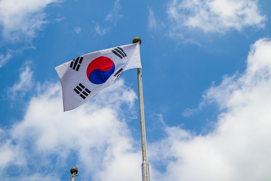 South Korea's flag